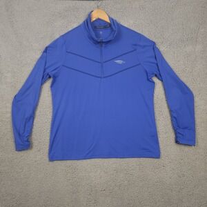 Polo Ralph Lauren Shirt Womens Large Blue Quarter Zip Golf Preppy Pullover